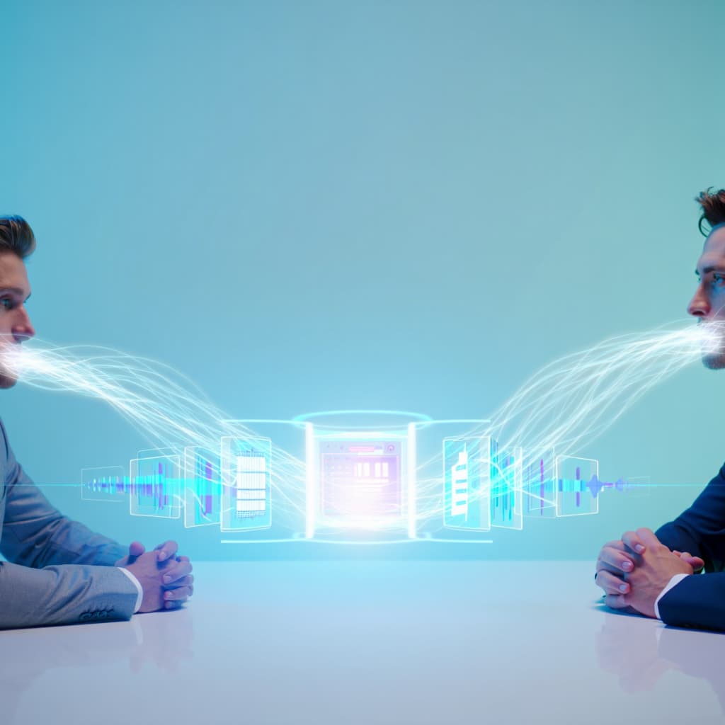 HR-специалист использует автоматизацию для обработки собеседований