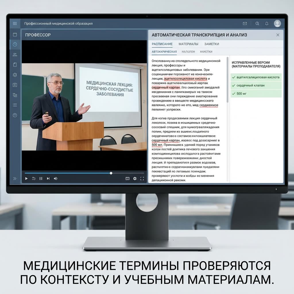 Материалы для сохранения медицинской терминологии